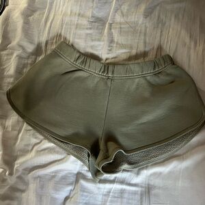 TNA Cozy af fleece lined micro shorts in size XS